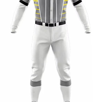 Ensemble d'uniformes de baseball unisexes aux couleurs personnalisées, vêtements de sport de baseball de haute qualité, respirants, à séchage rapide, grande taille, anti-UV