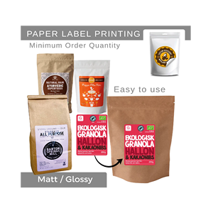 Premium Quality Makewell Paper <b>Labels</b> Adhesive Stickers Eco Friendly Durable Multipurpose <b>Packaging</b> Branding Custom Print - Product Image 1