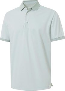 Camisas Polo a Cuadros para Hombre al por Mayor OEM, Transpirables, Corte Ajustado, Puños en Contraste, Mezcla de Algodón, Camisas Polo Regulares - Product Image 3