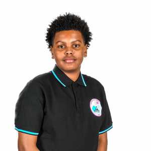 Polo noir Jack and Jill avec bordure contrastante turquoise, logo brodé sur la poitrine, coton premium, unisexe, coupe décontractée élégante - Product Image 3