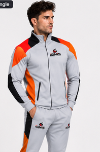Men Tracksuit High Quality Performance Outfit Breathable <b>Jacket</b> And Trousers Built For <b>Workout</b> Training Outdoor Sports And Daily - Product Image 4
