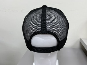 Gorra Trucker de Malla de 5 Paneles con Parche de Goma de la Bandera de Texas, Impresión Personalizada Bajo Visera Plana, Ajustable, Unisex, para las Cuatro Estaciones - Product Image 3