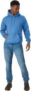 Sudadera con Capucha Azul para Hombre, de Algodón y Felpa, Diseño Casual con Bolsillos, para Otoño - Product Image 2