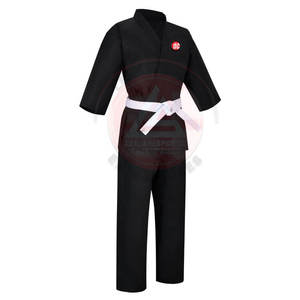 Uniforme de Karate de Alta Calidad, Ligero, Transpirable y Duradero, Fabricación en Fábrica, Servicio OEM, Kimono de Jiu Jitsu, Poliéster/Algodón - Product Image 2