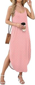 Robe longue d'été pour femmes, robe décontractée à bretelles spaghetti, imprimé tropical, tenue hawaïenne - Product Image 2
