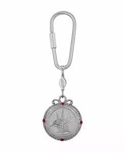 Portachiavi donna July fiore del mese Larkspur | 2028 - Product Image 1