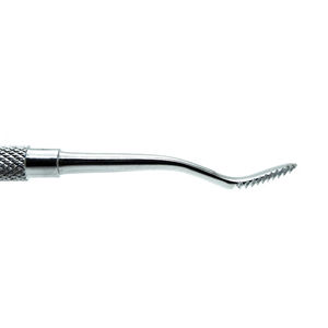 Lima de hueso Miller de doble punta, grande y pequeña, de corte inverso, de la mejor calidad, de metal y acero, para instrumental quirúrgico dental. - Product Image 6