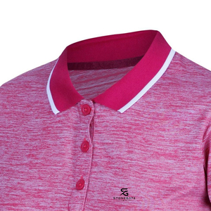 Polo de Verano para Mujer, de Algodón, con Patrón Liso, Manga Corta, Tejido, Informal, Transpirable, con Botones, 2026 - Product Image 6