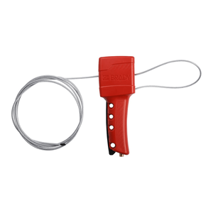 Verrou de câble polyvalent Brady pour l'isolation énergétique des vannes et équipements - Product Image 1