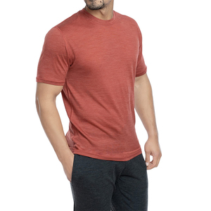Camiseta larga para hombre, estilo casual, moderno, urbano, corte ajustado y holgado, transpirable, de algodón, cómoda. - Product Image 4