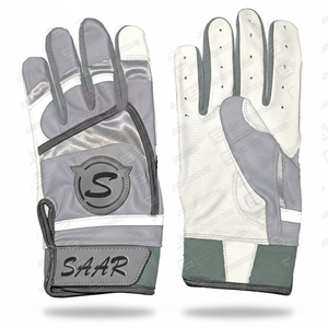 SAAR INDUSTRIES Dernier design, haute qualité, service OEM, gants de frappe de baseball durables en Spandex/Polyester, fermeture auto-agrippante, XXL - Product Image 1