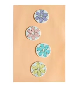 CRYSTAL CRAFT posavasos personalizados hechos a mano con cuentas, lo último en piezas decorativas personalizadas con cuentas, posavasos promocionales con cuentas - Product Image 1