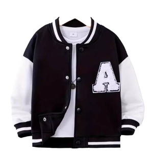 Chaqueta Bomber Vintage Antibacteriana Personalizada para Hombre, Tejido de Lana, Parche de Chenilla Bordado, Cierre de Cremallera, Cuello Alto - Product Image 6