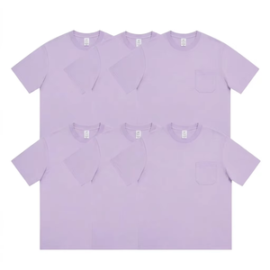 T-shirt G24 in 100% cotone, jersey, 300 g/m², con effetto consumato, traspirante, ecologica, con tasca sul collo - Product Image 6