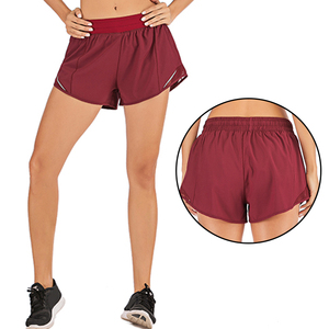 Shorts de course pour femmes, séchage rapide, athlétiques, légers, pour la gym, le sport, l'entraînement, le fitness, le yoga, taille élastique, vêtements de sport - Product Image 4