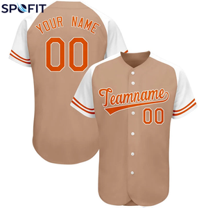 Maillots de baseball unisexes à manches courtes, entièrement boutonnés, personnalisables, respirants, grandes tailles, séchage rapide, chemises vierges à prix de gros - Product Image 4