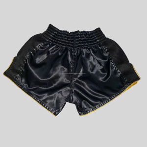 กางเกงมวยไทยแบบเรียบสำหรับผู้หญิงและผู้ชาย ขายส่ง รับผลิตตามแบบ สำหรับฝึกซ้อม ต่อสู้ และกีฬาศิลปะการต่อสู้ - Product Image 3