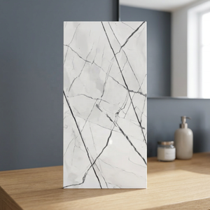 Bratvi White Bianco Staturio Venato 800x1600mm High Glossy Porcelain Glazed Tiles Premium Quality - Product Image 5