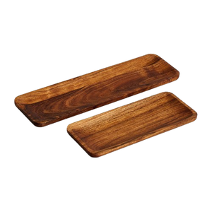 Solid Wood <b>Dinner</b> Plate Eco Friendly Rustic Charcuterie Board Supplier Bulk Natural Wooden Serving Platter <b>Trays</b> For Snacks Use - Product Image 1