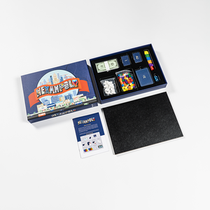 Fabricante Mayorista Personalizado, Juego de Mesa Hexagonal Ludo DIY Personalizado para Adultos y Niños, Logotipo Personalizado, Ecológico - Product Image 1