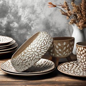 Pâte décorative écologique à pétrir, bol à fruits multifonctionnel en bois de mangue sculpté à la main pour les décorations de Table - Product Image 2