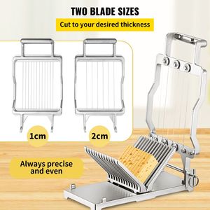 Tagliatrice per Formaggio Professionale con Filo da 1 cm e 2 cm Sostituibile, Lama in Lega di Alluminio Resistente per Tagliare Burro - Product Image 4