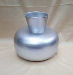 Vase en bambou filé poli écologique à la feuille d'argent de la meilleure qualité pour la décoration de la maison et de la cuisine fabriqué au Vietnam - Product Image 2