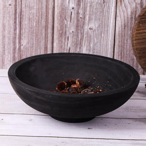 Nouvelle arrivée bol en bois décor de table bol de service en bois naturel pour la cuisine salle à manger décoration de la maison utilisation disponible à bas prix - Product Image 2