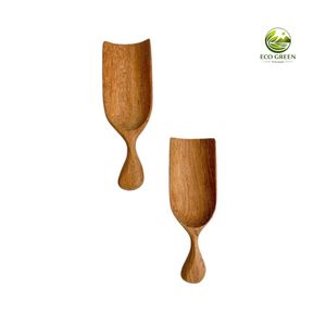 ช้อนไม้ธรรมชาติ เป็นมิตรกับสิ่งแวดล้อม อุปกรณ์ครัวทำมือ ช้อนไม้ขนาดเล็กสำหรับทำอาหาร ซุป ข้าว - Product Image 1