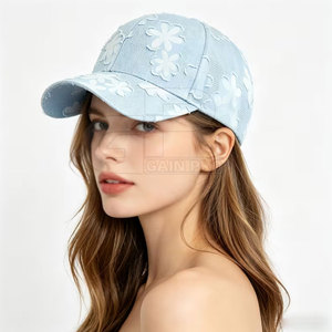 <b>Women</b> Embroidered Lace Baseball <b>Hat</b> Fashionable Lightweight Headwear With Adjustable Fit For <b>Summer</b> Outdoor Activities - Product Image 5