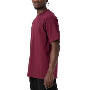 Camisetas de manga corta para hombre, estilo deportivo, oversize, de color sólido, informales, transpirables. - Product Image 3