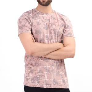 Fabrication de t-shirts à manches courtes et col rond imprimés sur mesure pour hommes, personnalisez votre propre marque de t-shirts imprimés - Product Image 1