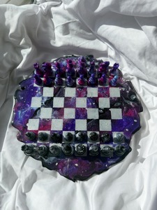 Top Selling Premium Quality Handmade Square Purple Agate Decorative Chess Set <b>Box</b> Gifted for Kids Women Adults <b>Gaming</b> - Product Image 6