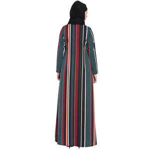 Abayas Elegantes para Mujer al Por Mayor, Vestido Musulmán Islámico, Tallas Personalizadas, Transpirable, Abaya para Mujer Más Vendida - Product Image 5