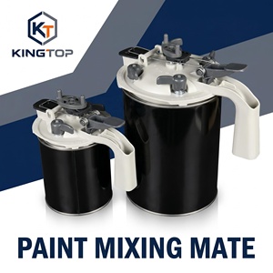 Couvercle de mélange de peinture en plastique de 4 L avec agitateur pour machine de mélange de couleurs de peinture automobile - Product Image 5