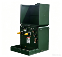 Transformateur monophasé sur socle 7,2 kV vers 120 V, unité de distribution scellée, sortie personnalisée, alimentation utilitaire