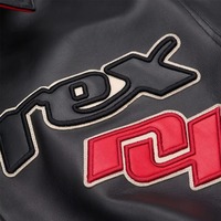 Veste Avirex en cuir véritable de vache noir pour homme, respirante, logo personnalisé, taille plus, fermeture à boutons, veste bomber en cuir Avirex pour homme