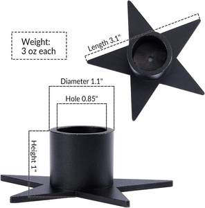 Support à bougie antique en fer avec pot en verre cristal, métal durable pour la décoration de table de salon, mariage ou événement à domicile - Product Image 3