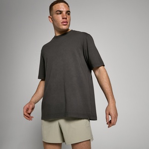 Camiseta Vintage Premium para Hombre, Tejido de Punto de Alta Calidad, Cuello Redondo, Manga Corta, Lavada, Talla Grande - Product Image 1