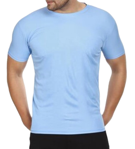 เสื้อยืดคอกลมแขนสั้นผ้าฝ้ายหนา 180 กรัม ทรงปกติสำหรับผู้ชาย สีพื้น สไตล์สตรีทแวร์ พิมพ์ลายลำลอง สำหรับฤดูร้อน ขายส่ง - Product Image 5