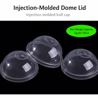 Couvercle de tasse moulé par injection en PP de qualité alimentaire, durable et personnalisé, avec bouchon intégré, jetable, anti-fuite, pour café et jus