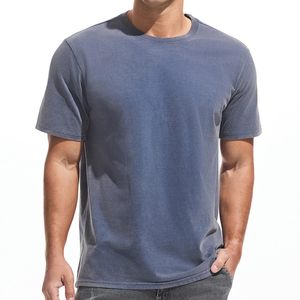 เสื้อยืดพรีเมียมขายส่งสำหรับผู้ชาย ผ้าฝ้าย 100% ทรงเข้ารูป พร้อมโลโก้สั่งทำ พิมพ์ลายดิจิตอล เสื้อยืดผู้ชาย - Product Image 1