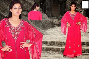 Kaftan marocain traditionnel musulman fait main perlé antistatique décontracté nouveau design 2026 - Product Image 3