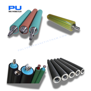 Rouleau en caoutchouc approprié de machine de production de roue de polyuréthane (PU) installée centrale en aluminium - Product Image 3