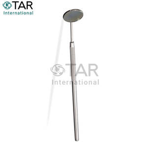 Stainless Steel Dental <b>Mirror</b> Number 5 with Handle 6.5 Inch <b>Dentist</b> Teeth Cleaning Oral Inspection Clinical Examination - Product Image 5