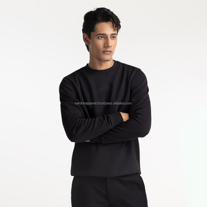 Nardon Apparel, sudaderas de alta calidad para hombre de peso pesado, Color lavado, cuello alto, Material polar, etiquetas de diseño personalizado, Invierno - Product Image 5