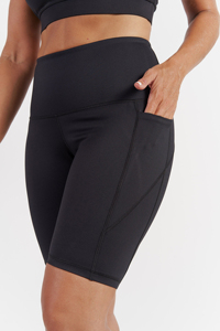 Shorts de sport d'été pour femmes, taille haute, grandes tailles, pour entraînement et yoga, décontractés, séchage rapide, écologiques, en Spandex/Coton - Product Image 6