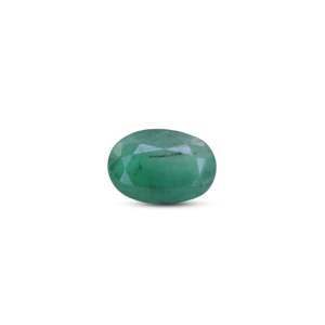 Certified AAA Grade Lab Created Emerald Loose Gemstone-3.08 Carat 20mm 1mm Hole - Product Image 1