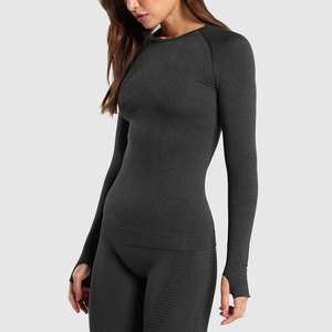 Camisetas de Compresión para Mujer al por Mayor, con Logotipo Personalizado Impreso en la Parte Delantera, Transpirables, Colores y Tallas Personalizables - Product Image 6