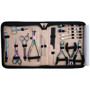 Tijeras Multiusos para Cortar Hilos, Pequeñas Tijeras para Recortar Extensiones de Cabello, de Acero Inoxidable, Proveedor Mayorista para Salones - Product Image 1